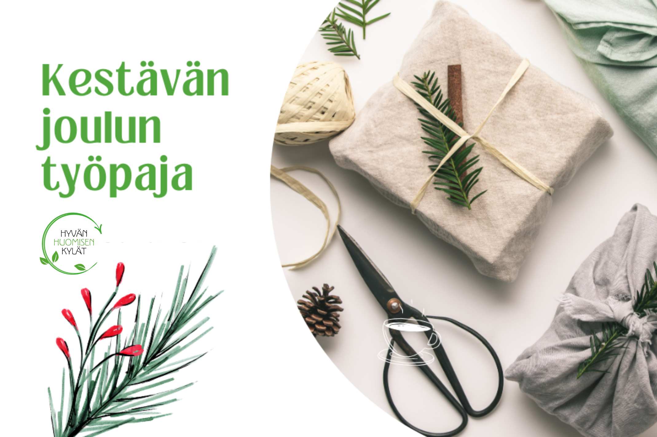 Kestävän joulun työpaja