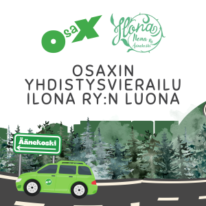 Osax vierailu Ilona ry:n luona 12.9.2024