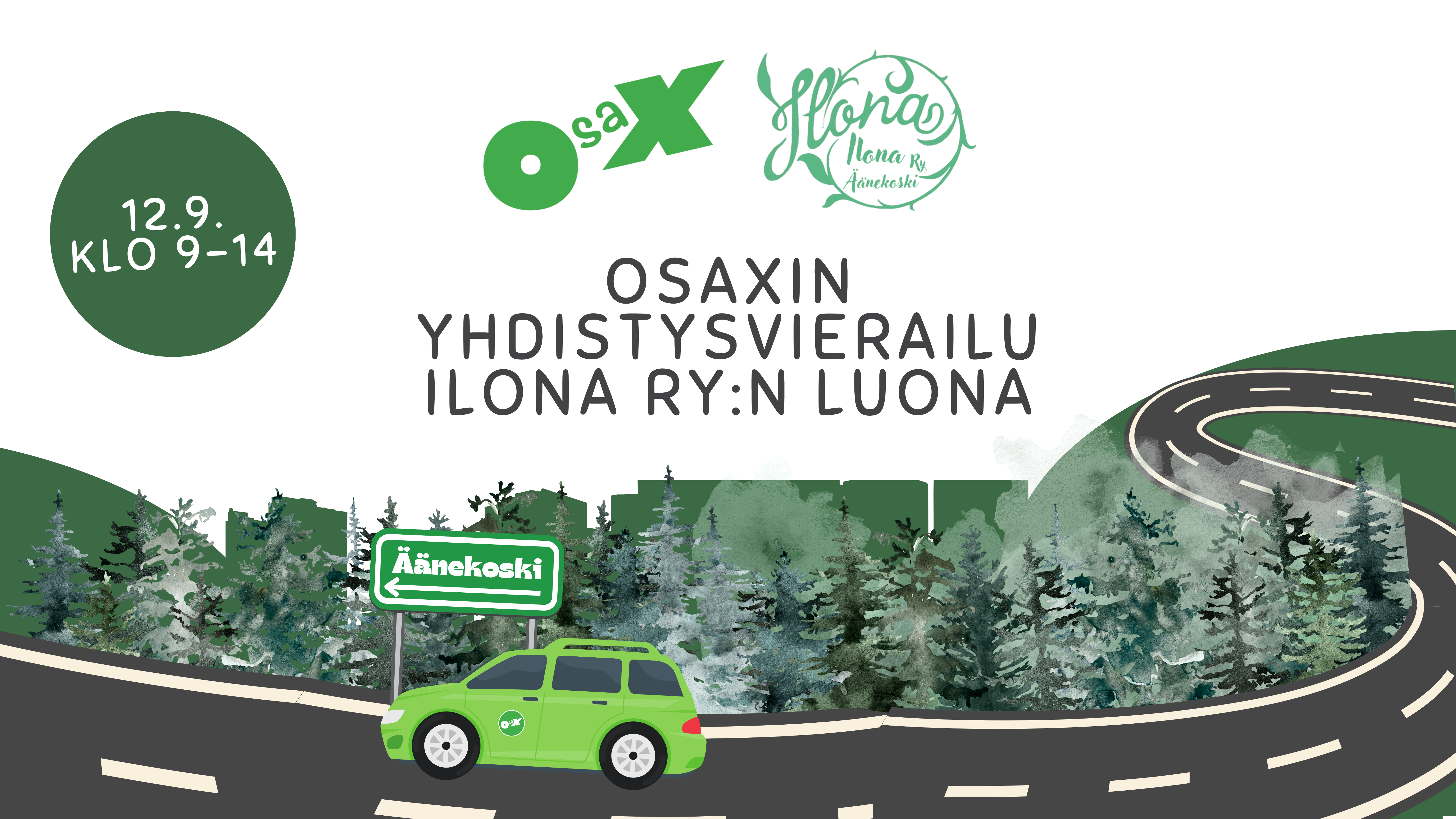 Osax vierailu Ilona ry:n luona 12.9.2024