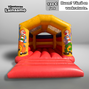 Pomppulinna punainen