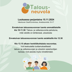 Talousneuvola OsaX-Cornerilla